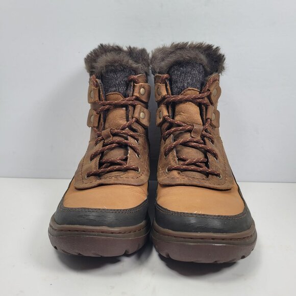 Merrell Women's Brown Sylva Mid Lace Winter Waterproof Boots J02092 US Size 6.5 - Picture 3 of 11